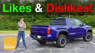 Everything I LIKE and DISLIKE about the Toyota Tacoma TRD OffRoad [upl. by Olegnad]