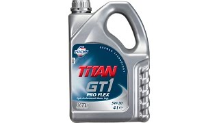 Моторное масло TITAN GT1 PRO FLEX SAE 5W 30 Автомасло титан джт1 про флекс 5в 30 [upl. by Albric]