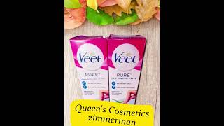 VEET Pure Hair Removal Cream at QueensCosmeticsZimmerman [upl. by Harwin]