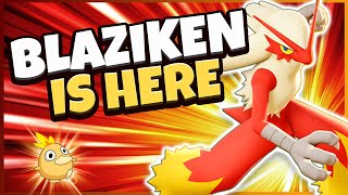 BLAZIKEN KICKS ONTO THE SCENE HOW GOOD IS THE FIRE CHICKEN  Pokemon Unite [upl. by Poore]