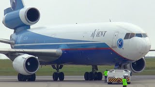 The last DC10 in Europe  Retirement flight before scrapping [upl. by Nnyrb]