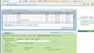 Medline Tutorial Ovid [upl. by Plotkin]