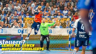 Lemgo vs Löwen  Matchday Highlights  DAIKIN HBL 2425 [upl. by Divadnoj86]