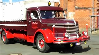 Krupp Lkw Kulmbach  Krupp Truck Kulmbach Germany Oldtimer [upl. by Nappy]