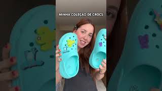 MINHA COLEÇÃO DE CROCS humor crocs [upl. by Akelam]