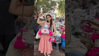 Where To Shop From In Janpath Market Delhi 😍🛍️ ashortaday shorts janpathmarket delhimarkets [upl. by Wootten430]