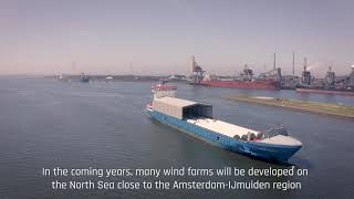 Amsterdam  IJmuiden The offshore wind hub [upl. by Anaihsat]