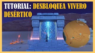 TUTORIAL DESBLOQUEA EL VIVERO DESÉRTICO [upl. by Arvie]