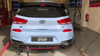 I30N 386BHP 483NM Dyno run [upl. by Ailssa]