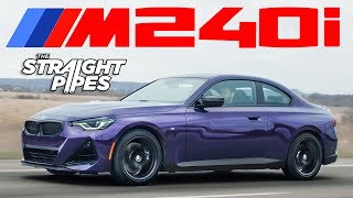 SO FAST 2022 BMW M240i Car Review [upl. by Mccartan]