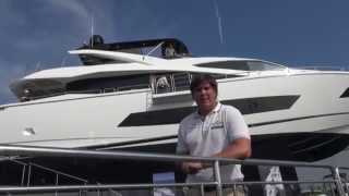 Sunseeker 86 Yacht from Motor Boat amp Yachting [upl. by Sualokcin]