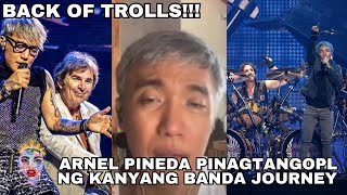 ARNEL PINEDA PINAGTANGOL ng JOURNEY MEMBERS dahil sa Brazil performance [upl. by Okier]