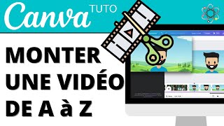 Monter une vidéo sur CANVA de A à Z [upl. by Syxela236]