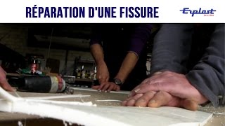 Réparation dune fissure sur du polyéthylène  Erplast [upl. by Eri]