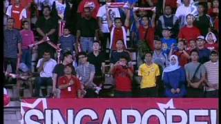 Singapore National Anthem Singapore 1 Thailand 3 141109 [upl. by Muscolo]