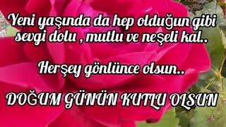 EN YENİ❤DOĞUM GÜNÜ MESAJI🎈🎁🎉🎂🌹DOĞUM GÜNÜN KUTLU OLSUN❤RESİMLİ🧿KISA🌹MESAJLARI ❤EN GÜZEL🌹2021 [upl. by Aevin]