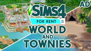 For Rent world and townies first look Tomarang overview [upl. by Dambro818]