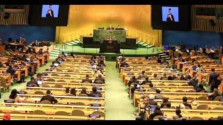 🔴 LIVE From New York at United Nations General Assembly [upl. by Anelem]