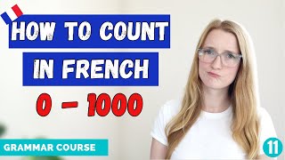 How to Count in French 11000 and more  French Grammar Course  Lesson 11 🇫🇷 [upl. by Aisauqal]