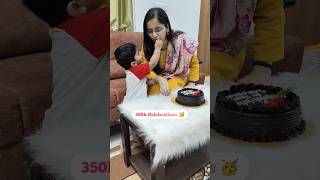 Mini vlog lo mini celebrations  350k YouTube amp 200k Insta fam❤️ voiceofvasapitta minivlog [upl. by Nichola605]