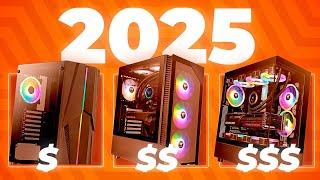 3 PRESUPUESTOS de PC GAMER para 2025 [upl. by Persas728]