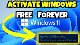 How to Activate Windows 11 Permanently for FREE 2024 – No Software Needed [upl. by Irodim]