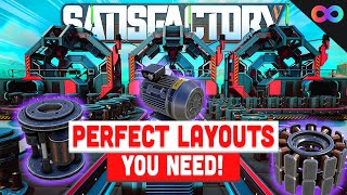 EFFICIENT Rotor Stator and Motor Layouts You NEED  Satisfactory Update 8 Beginner Guide [upl. by Beniamino]