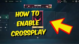 How To Enable Crossplay On Valorant For PS5  Xbox Series XS [upl. by Gwenette]