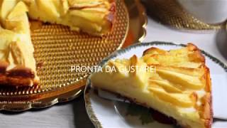 TORTA cremosa di mele e ricotta [upl. by Anerol]