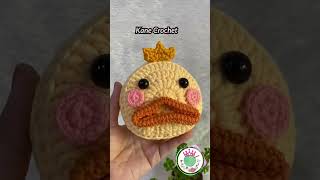 Crochet wallet 🦆 Crochet Duck Coin Purse B83 [upl. by Fontes811]