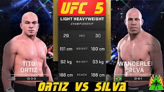 UFC 5  ORTIZ VS SILVA [upl. by Tnerb]