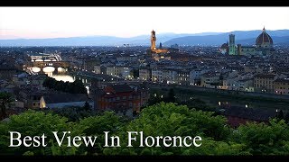 Piazzale Michelangelo  Must see in Florence [upl. by Polk]