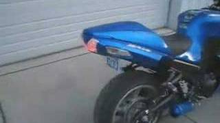 HR1 EXHAUST for the 2007 ZX1400 [upl. by Chasse]