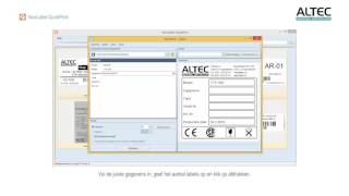 Altec NiceLabel QuickPrint [upl. by Aklog852]