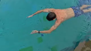 Scull 1 Drill to improve swim catch amp pull [upl. by Aihsekram]