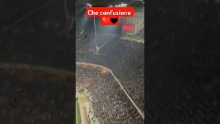 CHE CONFUSIONE  SARÀ PERCHE TI AMO ♥️🖤 acmilan sansiro milannapoli [upl. by Annoyek]