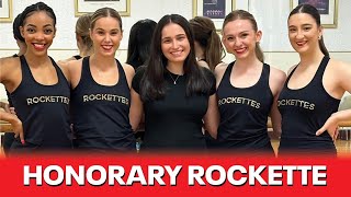 Becoming an honorary Radio City Rockette [upl. by Eidualc489]