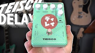 TEISCO  Delay  Analog repeats and freaky modulation in a beautiful box [upl. by Fortunio]