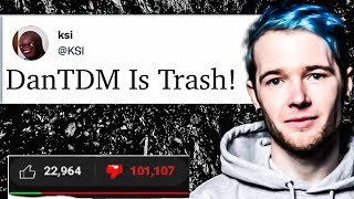 DanTDM Just Destroyed Mr Beast Career [upl. by Ryun]