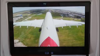 Virgin Atlantic A3501000 Airbus  Orlando MCO  Live inflight landing [upl. by Chud990]