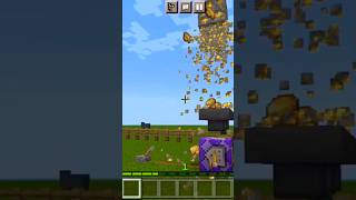 Minecraft gold farm Minecraft op gold farm Minecraft life hacks Minecraft cheat code [upl. by Rao249]