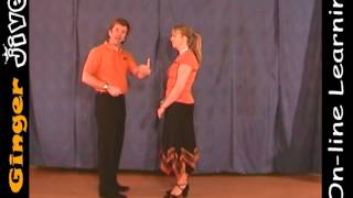 Modern Jive Basics 1  The hand hold Ceroc Leroc Style [upl. by Eli536]