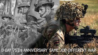 DDAY 75TH ANNIVERSARY SAME JOB DIFFERENT TIME [upl. by Letnuahs]