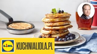 🇺🇸🍴 Amerykańskie pancakes  prawdziwe  John James  przepisy Kuchni Lidla [upl. by Repooc]