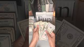 Start saving for your future self💳 ASMR budgetbinder savings cashstuffing trending budget [upl. by Hedvah]