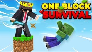 Minecraft one block 1 livestream ♥️♥️ [upl. by Mariken]