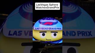 The Sphere Watches LasVegas GrandPrix f1 formula1 [upl. by Bernete]