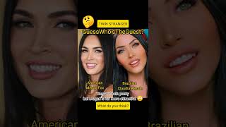 Megan Fox Beauty lookalike 🤔 shortsfeed twinning trendingshorts [upl. by Araf418]