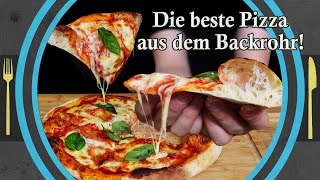 Die BESTE Pizza für zu Hause Pizza selber machen [upl. by Yma796]