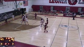 Leonia High School vs Manchester High School Freshman Boys Basketball [upl. by Reel]